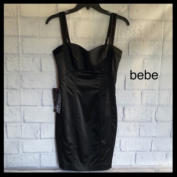 BEBE Uptown Athena Stitched Dress - Picture 1 of 8